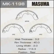 ������� ���������� Masuma MK-1198/1N02-26-38Z/44060-0C02�5/44060-0C026/44060-2U625/4406�0-86R25/44060-AX425/AY360-NS03�3/AY360-NS051/AY360-NS093 MK119...