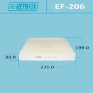 ������ �������� Hepafix AC-206/EF-206/MC-329/27277-AR0�25/27277-AR225/27277-EG000/272�77-EG01A/27277-EG025/999M1-VP0�51/AY681-NS001/B7277-1CA1A AC206...