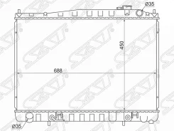 �������� ��� FCParts Nissan Gloria/Cedric Y33/Y34 (VQ20/VQ25/VQ30) NS-G300-16/NS0006-Y33/21460AG3�00 NS0006Y33 ����
