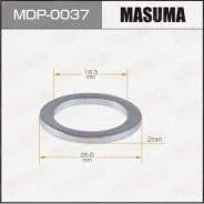 ����� (���������) ��� ����� ������������� Masuma, Honda 18.3x25.6x2/90471-PX4-000 MDP0037 ����