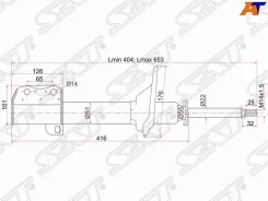������ Baikor ������ Subaru Impreza / Legacy 92-98 RH 4WD Bksar0016/ST-20362-AA020, ������ BKSAR0016 ����