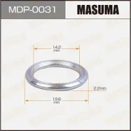 ����� (���������) ��� ����� ������������� Masuma, VAG 14.2x19.6x2.2/N0138157 MDP0031 ����