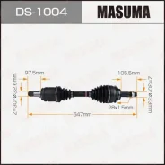 ������ � ����� Masuma, Toyota LAND Cruiser Prado 120, Hilux SURF / KDJ120W, TRN215W/43430-04070/43430-0407�1/43430-60060/43430-60061/4343�0-60080/4343...