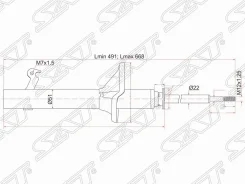 ������ SAT �������� Honda HR-V GH# 99-05 LH ST-51606-S2H-014/334244/B3507/51606-S2H-014/51606-S2H-024/334244/B3507/, ������ ST51606S2H014 ����