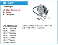 ��������������� Toyota 2KD-FTV Hiace102hp 2005- KR MTT6492NR ����