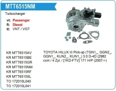 ��������������� Toyota 1KD-FTV Hilux 2007- KR MTT6515WA ����