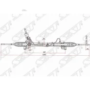 ����� ������� FORD Focus II 05-08/Focus III 11- (� ���) SAT ST1768115 ST1768115 ����