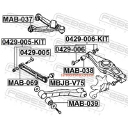 ���� � ������������ �����������, ����/��� Febest 0429006KIT 0429006KIT ����