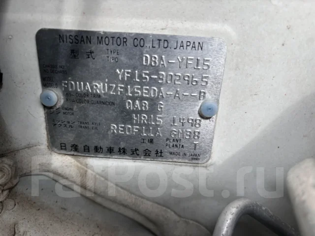 Nissan Juke. YF15, HR15DE ����