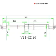 ����������� ��������� JETT V21-62126 JETT V2162126 V2162126 ����