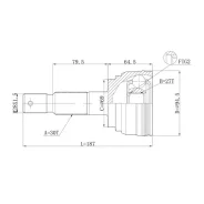 ���� Double Force 27x69x30 DTO-38/43430-35030, 43460-39065/DTO-38/TO-38 DFCV038 ����