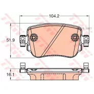 ������� �������� ������! Audi A1, Seat Leon, Skoda Octavia 1.2-2.0TSi/TDi 12 TRW GDB2042 GDB2042 GDB2042 ����
