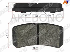 ������� ��������� �������� AN-632WK ��� Mitsubishi ������ ������������� Akebono ������ MZ690574 MZ690346 MZ690183 MN102628 MR510544 D-6095 D-6106 AN-6...