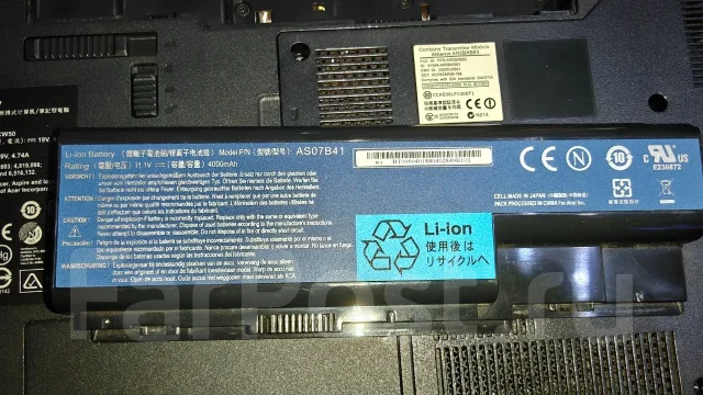 Acer Aspire 5520. 15.4", 1,8����, ��� 2048 ��, ���� 160���, WiFi: 1, Bluetooth: 1 ����