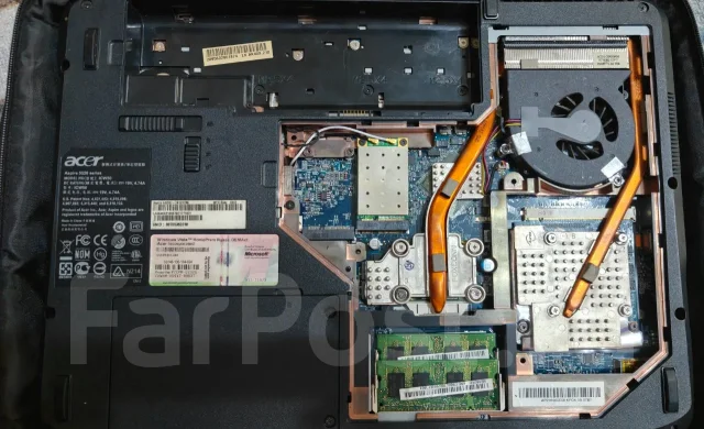 Acer Aspire 5520. 15.4", 1,8����, ��� 2048 ��, ���� 160���, WiFi: 1, Bluetooth: 1 ����