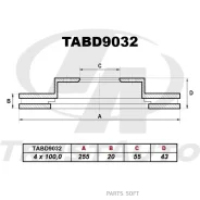 ��������� ���� (TA); TABD9032 (FR) BB/OPEN DECK NCP30, NCP31, NCP35 (00-05)/ FUN Cargo NCP20, NCP21, NCP25 (00-05)/Probox/Succeed NCP58, NCP59 (10-)/N...