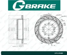 ���� ��������� ��������������� G-Brake GFR-21148R ����