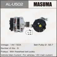 ��������� FORD / TNWA, TPBA, TNBA (14V/150A) Masuma AL-U502 Masuma ALU502 ALU502 ����