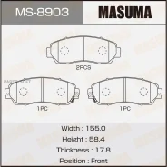 ������� �������� �����.! Honda CR-V III 2.0i-VTEC/2.2i-CTDi 07 Masuma MS-8903 Masuma MS8903 MS8903 ����