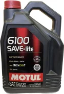 Motul 6100 Save-Lite. 5W-20, �������������, 4��. ����