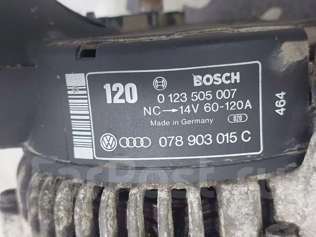 ��������� 120A Audi �100 C4 AAH 0123505007 ����