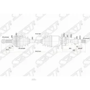 ������ � ����� Toyota Caldina (T190, T210) 92-02 / Ipsum 96-01 (�������/ ������) SAT TO5191, ������ �������� TO5191 ����