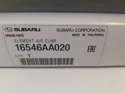 ������ ��������� Subaru 16546AA020 16546AA020 ����