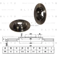 ���� ��������� MB W639 03- ����. Blitz BS0194 BS0194 ����