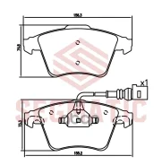������� ���� ���� ��� Volkswagen Touareg 2.5 2003 - 2010, Volkswagen Transporter 2.0 2009 - �� ���� Segmatic ���. SGBP2663 SGBP2663 ����