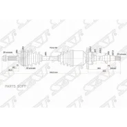 ������ � ����� Toyota Caldina (T190, T210) 92-02 / Ipsum 96-01 (�������/ ������) SAT TO-5-191, ������ �������� TO5191 ����