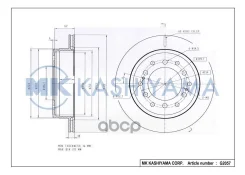 ���� ��������� ������ Toyota LAND Cruiser J70/J80 4.2D 90- G2057 MK Kashiyama G2057 ����