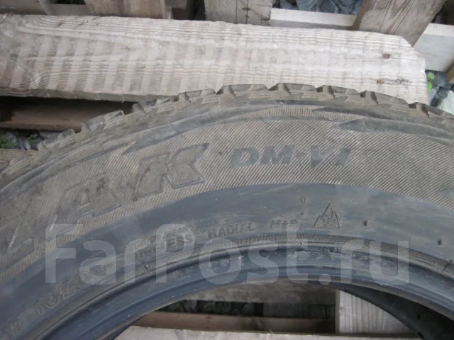 Bridgestone Blizzak DM-V1. ������, ��� �����, 2008 ���, �/�, ����� 50 % ����