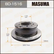 ���� ����. ����. ����. [330x18] 5 ���. Toyota Land Cruiser 100 4.2TD/ 4.7 1/98- Masuma ���. BD-1516 BD1516 ����
