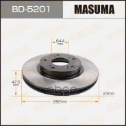 ���� ��������� Honda Civic VII (EU, EP, EV) 99-, CR-V II (RD) 01- �������� Masuma Masuma ���. BD5201 BD5201 ����