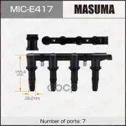 ������� ��������� OPEL Astra GTC J 1.6-1.8 10.11-/ Astra J 1.6 12.09-/ Insignia 1.6-1.8 07.08- Masuma ���. MIC-E417 MICE417 ����