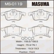 ������� ����. ���. OPEL Masuma MS0119 Masuma ���. MS-0119 MS0119 ����