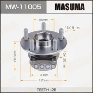 ������� � ����������� Toyota Prius �����. Masuma ���. MW11005 MW11005 ����