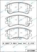������� �������� � Mazda 6 GG/GY 2.0Di 136HP/2.0i/2.2i 02 D3125M_MK MK Kashiyama ���. D3125MH D3125M-01 970 02 ! D3125MH ����