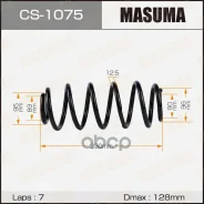 ������� �������� Toyota Corolla (E150) 06-13, Auris 07- ������ Masuma Masuma ���. CS1075 CS1075 ����