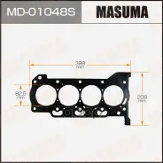 ��������� ������� ����� Masuma MD01048S, 1ZR-FE,2ZR-FE, ����������� (������-���������) ������� 1,5 �� Masuma ���. MD01048S MD01048S ����