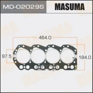 ��������� ���. ����� MD02029S BD30/TD27T MD02029S/1104454T04/1104454T05�/ Masuma ���. MD02029S MD02029S ����