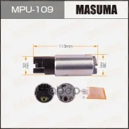 ����� ��������� �������������! Mitsubishi Pajero Pinin/Space Runner/Wagon 1.8/2.0 97 Masuma ���. MPU-109 MPU109 ����