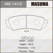 ������� ����. ���. Lexus LX, Toyota Land Cruiser 4.2-4.7 98- Masuma ���. MS-1412 MS1412 ����