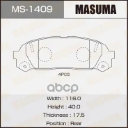 ������� ��������� Toyota Chaser, Cresta, Crown, Mark II 96-00 ������ Masuma Masuma ���. MS1409 MS1409 ����