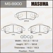 ������� ����. ���. Honda CR-V III 2.0-2.2 07- Masuma MS8900 Masuma ���. MS-8900 MS8900 ����
