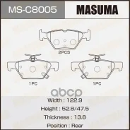 ������� ����. ���. Subaru Forester 2018-2024/Subaru Impreza 2016-2024/Subaru Legacy 2014-2024/Subaru Legacy B4 2014-2020 Masuma ���. MS-C8005A MSC8005...