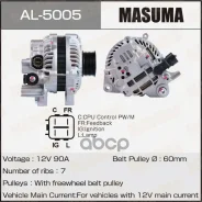 ��������� Masuma AL-5005 Honda / R18A R18A1 R18A2 (14V / 80A) Masuma AL5005 Masuma ���. AL5005 AL5005 ����