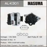 ��������� 90A 14V Masuma ���. AL-K301 ALK301 ����