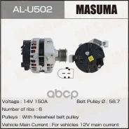 ��������� Masuma AL-U502 FORD / TNWA, TPBA, TNBA (14V/150A) 1682130, �1748794, �1799802, �2099467, �2415016, �31260072, �36002584, �BG9T-10300-AB Masu...