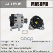 ��������� Masuma AL-U505 OPEL / A18XER A16LET A20DTR (14V/120A) Masuma ALU505 Masuma ���. ALU505 ALU505 ����
